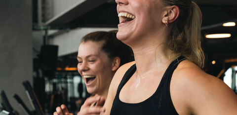 Runners during HYROX classes at BXR City